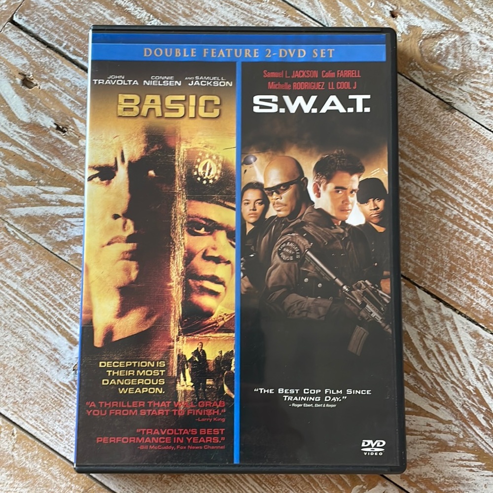 Double feature📀 Basic & S.W.A.T. 
2 for 1!!